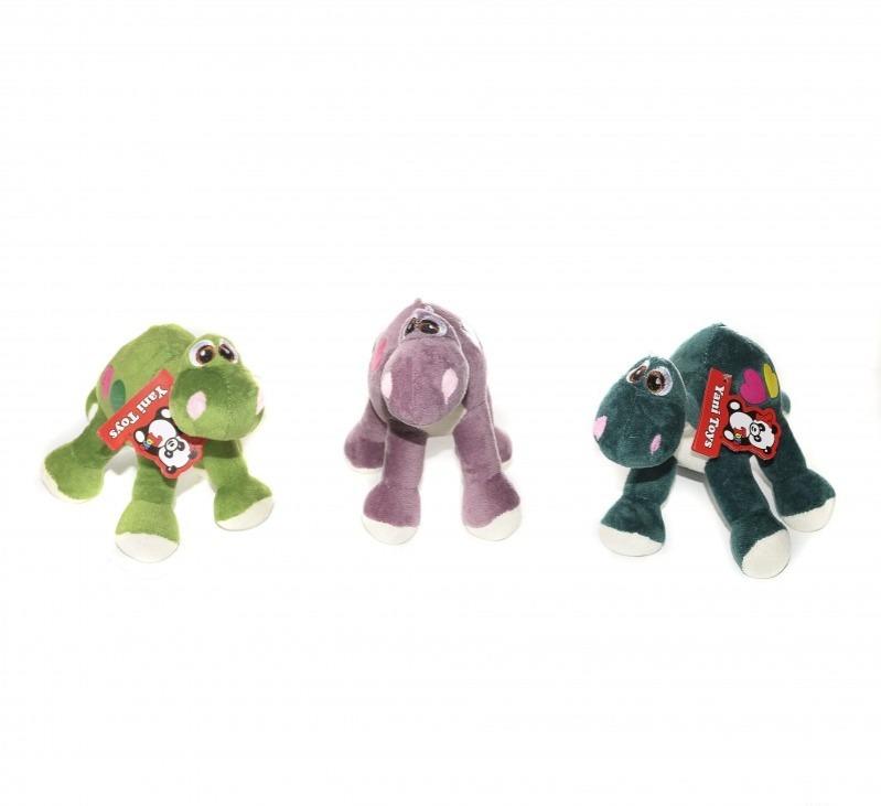 PELUCHE DINO CLASICO 3 COLORES