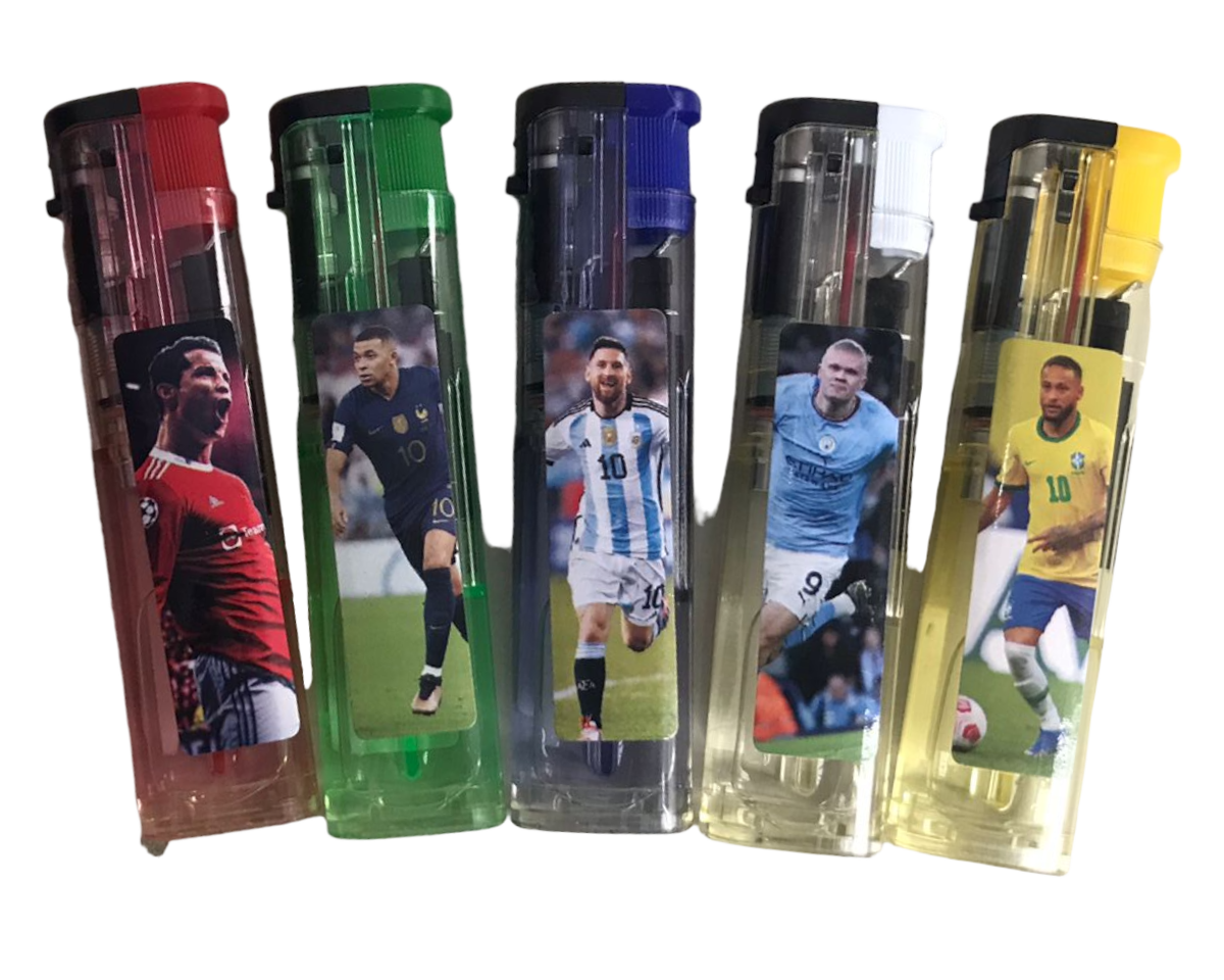 ENCENDEDORES CATALITICO JUGADORES DE FUTBOL * 5