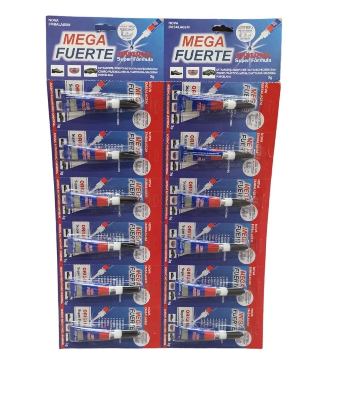 PEGAMENTO MEGA FUERTE * 6 UNID