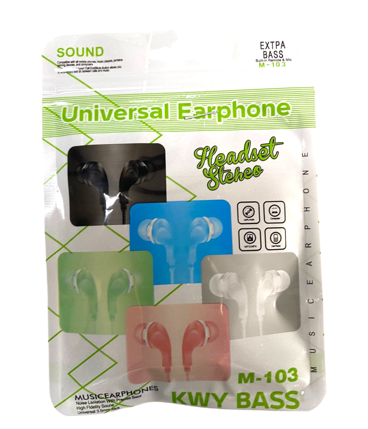 AURICULAR M-103 KWY BASS (INFANTIL)