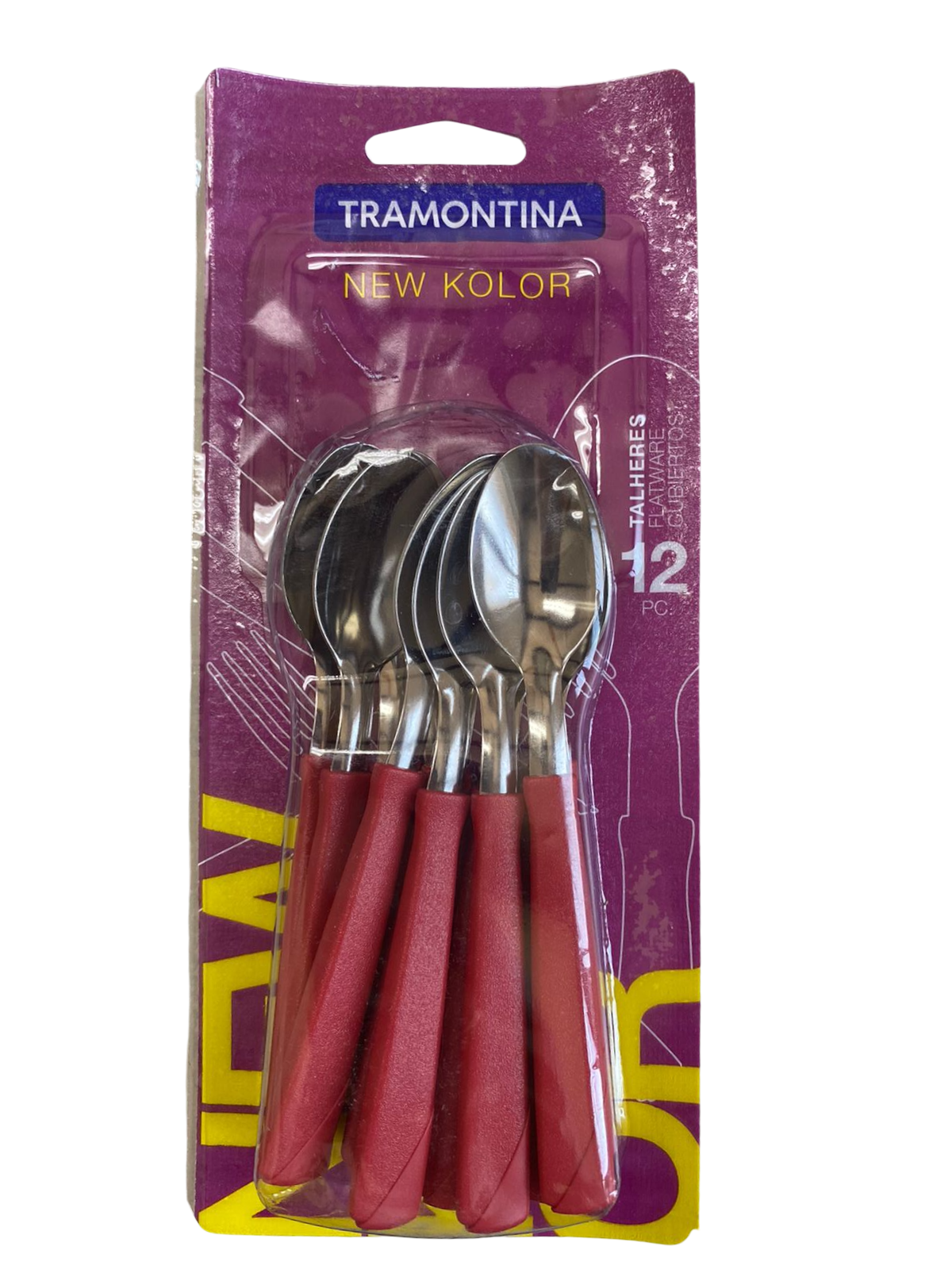CUCHARITAS TRAMONTINA NEW KOLOR PACK * 12