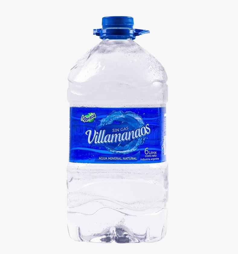 AGUA SIN GAS VILLAMANAOS 6 LTS