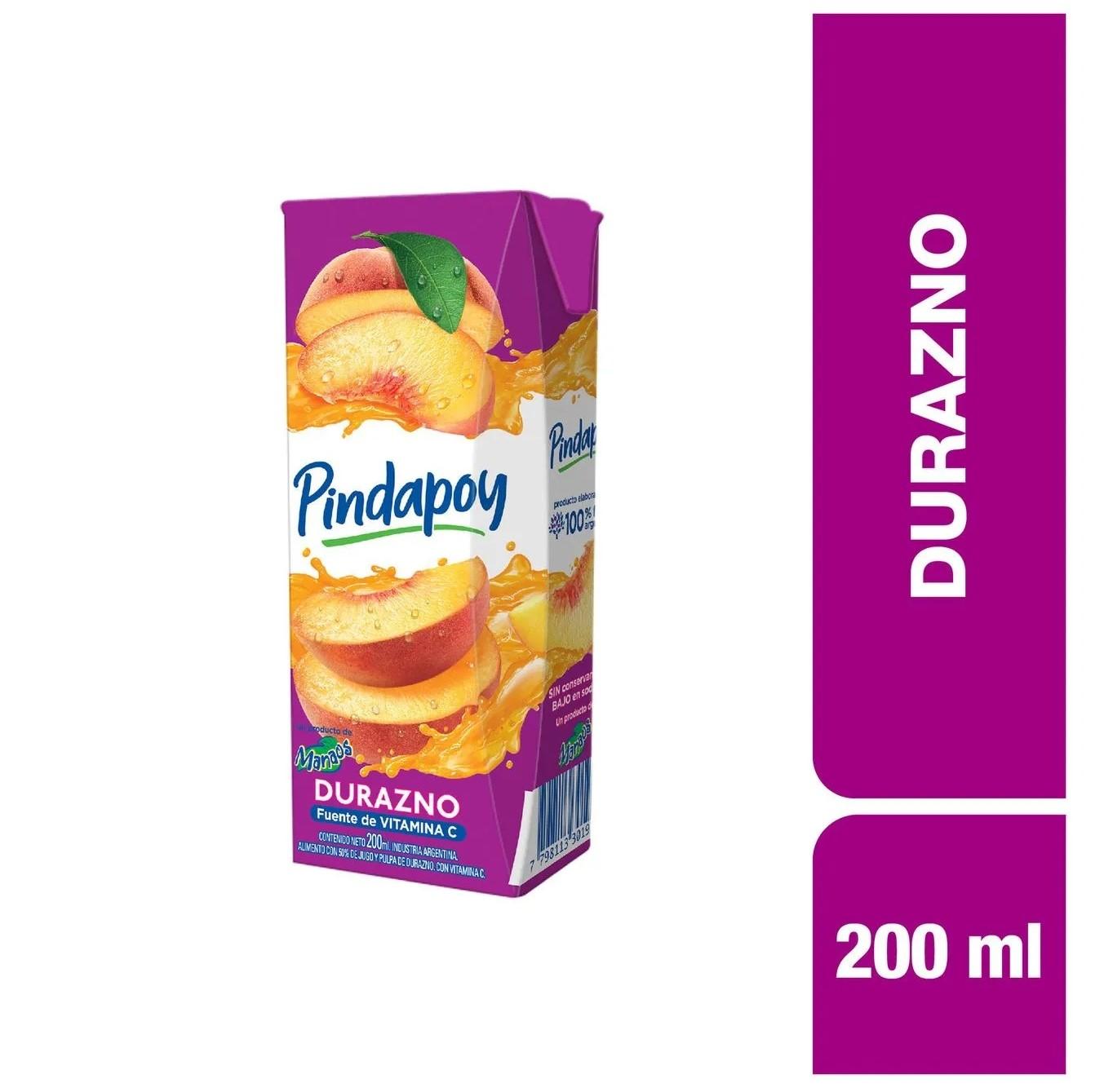 PINDAPOY DURAZNO 200 ML.