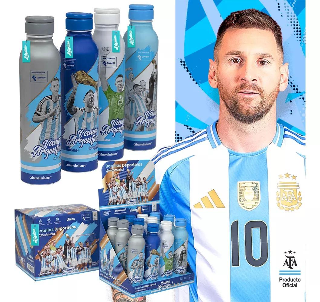 BOTELLA DEPORTIVA AFA OFICIAL x12