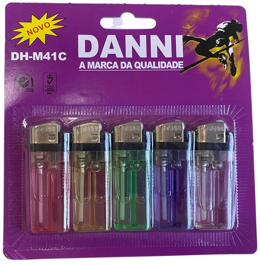 ENCENDEDOR RUEDITA DANNI GRANDE PACK x 5