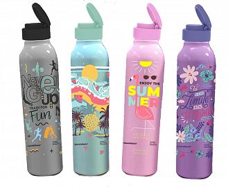 BOTELLA DE AGUA DEPORTIVA ALUMINIO