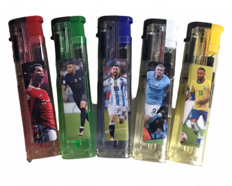 ENCENDEDORES CATALITICO JUGADORES DE FUTBOL * 5