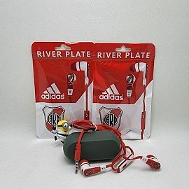 AURICULARES EQUIPO FUTBOL RIVER