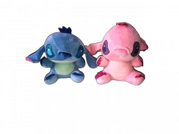 PELUCHE STICH ROSA/CELESTE